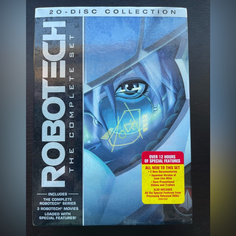 Robotech the compete set dvd 20 disc collection